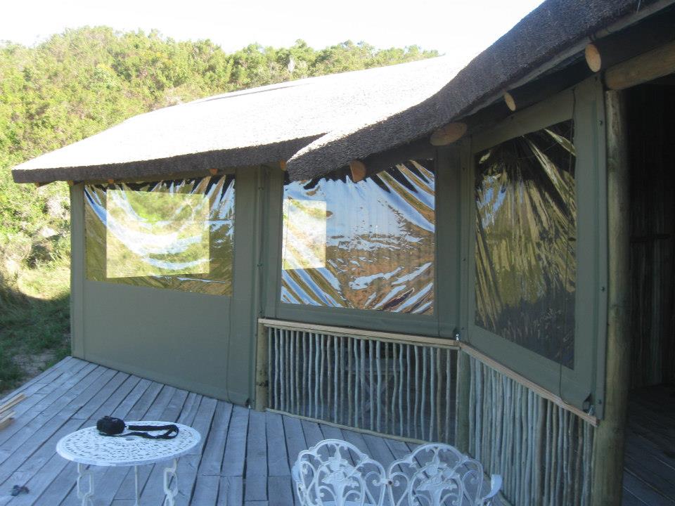 Fixed patio awning cover installed on a Jeffreys Bay home by 4 Seasons Awnings & Blinds
